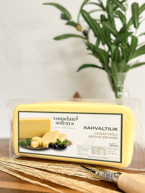 Vonadan Sofraya Blok Kaşar Peyniri 1 KG
