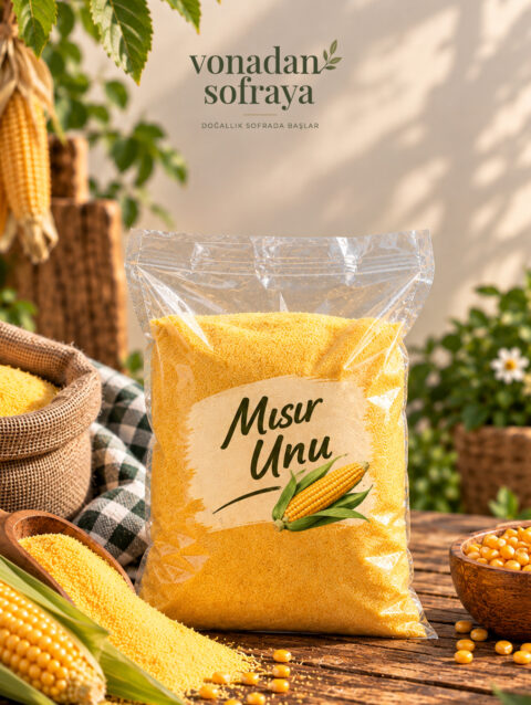 Fırınlanmış Mısır Unu | 1 Kg